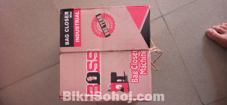 Boss industrial bag closer machine mini